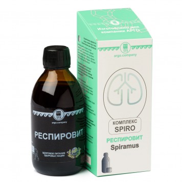 Комплекс для дыхательной системы SPIRO: напиток Респировит и крем Spiramus