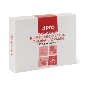 Комплекс железа с кофакторами, капсулы, 30 шт-1