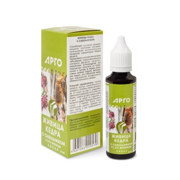 Живица кедра 12,5% с сабельником, 50 мл-1