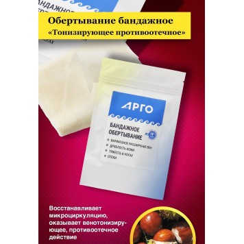 Обертывание бандажное Тонизирующее противоотёчное-4