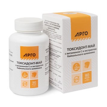 Токсидонт-май с экстрактом байкальского шлемника, капсулы 90 шт.