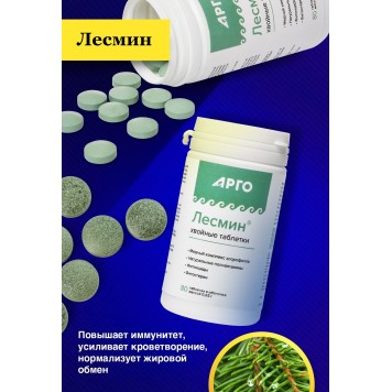 Лесмин, таблетки, 80 шт.-4