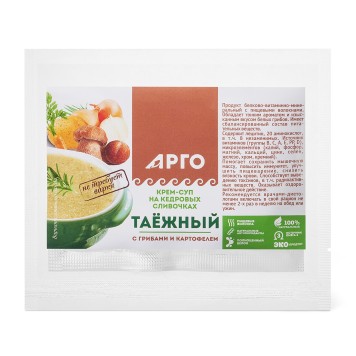 Крем-суп Таежный с грибами и картофелем, 30 г