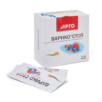 Концентрат сухой напитка безалкогольного Варико-стоп, 20 пакетов по 10 г-2