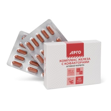 Комплекс железа с кофакторами, капсулы, 30 шт-1