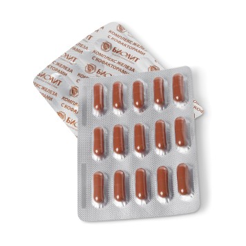 Комплекс железа с кофакторами, капсулы, 30 шт-2