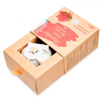 Flavoila cosmo мыло с лепестками роз Тонизирование и увлажнение, 40 г-4
