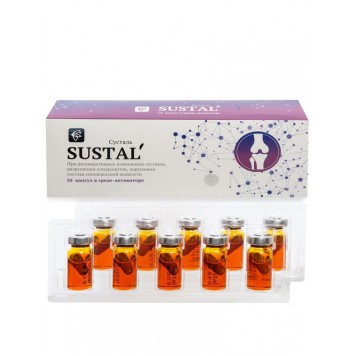 Sustal (Сусталь), комплекс для суставов, 10 капсул-3